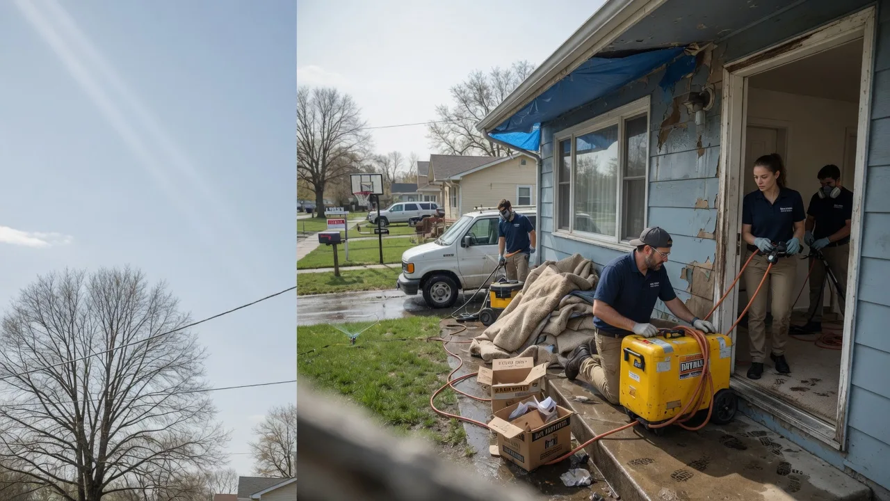 Basement Flood Cleanup in Warwick, MA near me
